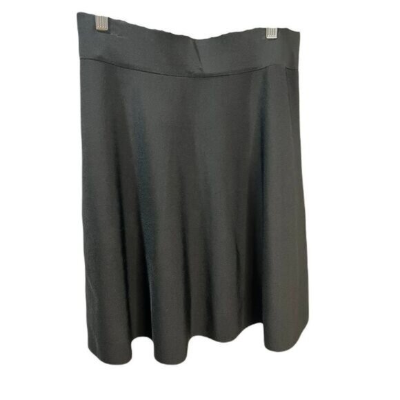 Ann Taylor Black Skater Skirt Medium NWOT - Picture 1 of 4